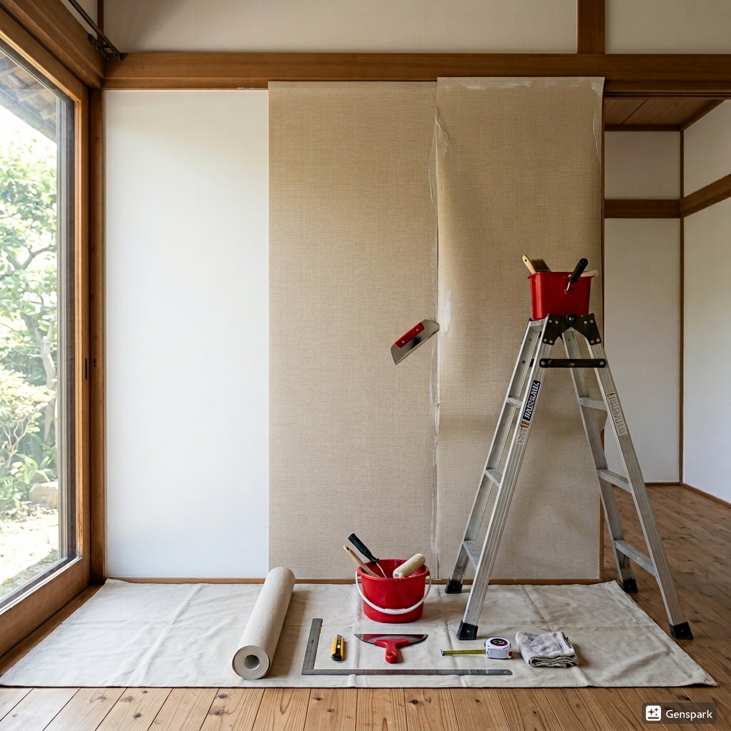 住宅リフォーム・修繕の施工風景